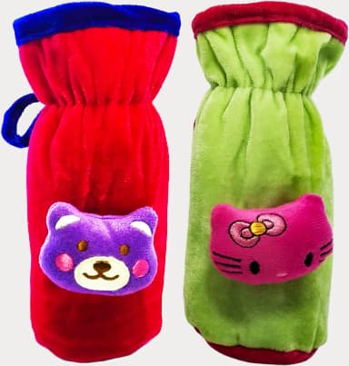 Velvet Feeding Bottle Cover - Combo Pack of 2 - view 2