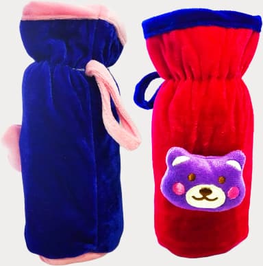 Velvet Feeding Bottle Cover - Combo Pack of 2 - view 4