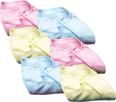 Newborn Cotton Soft Nappy with Double Layer - Pack of 3 - view 1