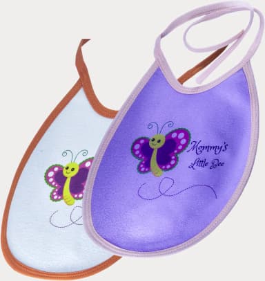 Waterproof Feeding Bibs for Baby - Set of 3 - view 2
