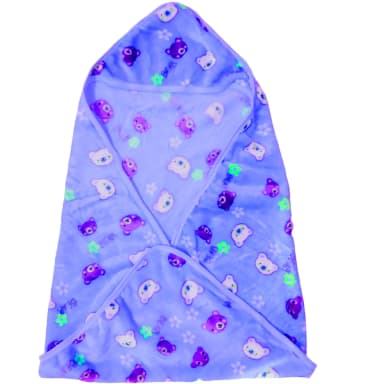 Hooded Nursery Sleeping Bag with Zipper - Cotton Sleep Sack - view 2