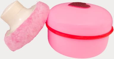 Powder Puff with Container and Holder - Purple - view 2