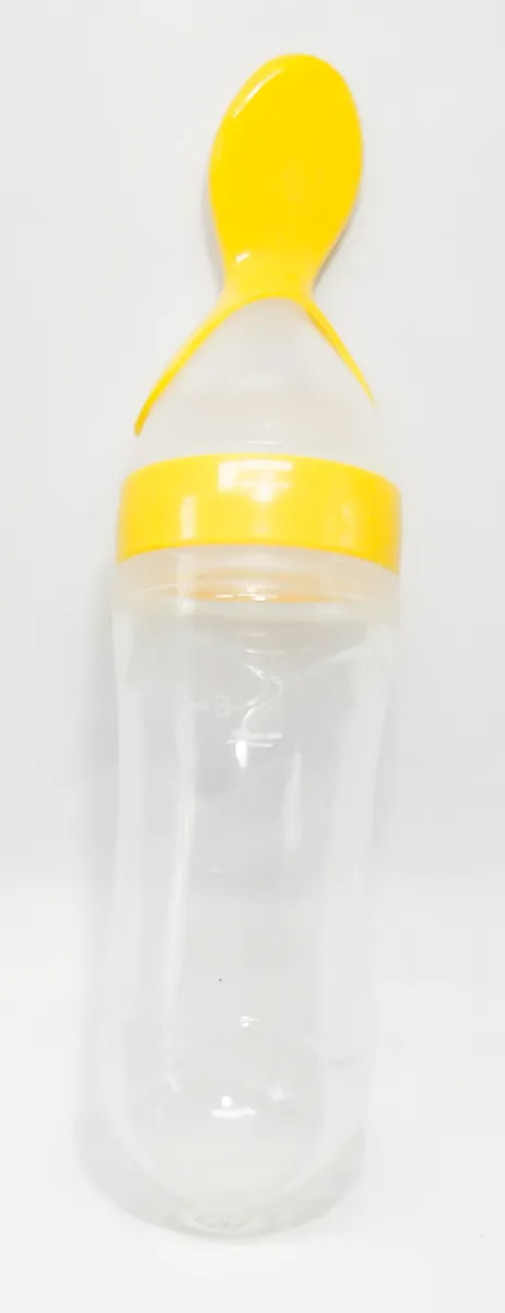 Squeeze Feeder Silicone Spoon for Semi Liquid Food - 90 ml