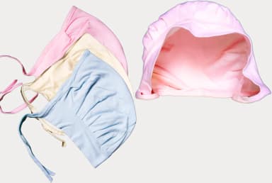 Soft Cotton Cap for Baby Girls and Boys - Pack of 3 - view 1