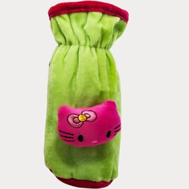 Soft Velvet 3D Cartoon Feeding Bottle Cover - Fits 90 to 240 ml - view 3