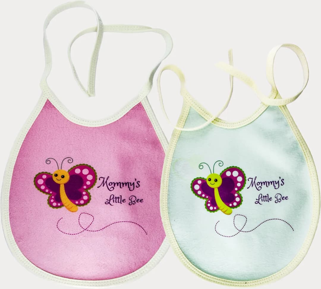 Waterproof Feeding Bibs for Baby - Set of 2